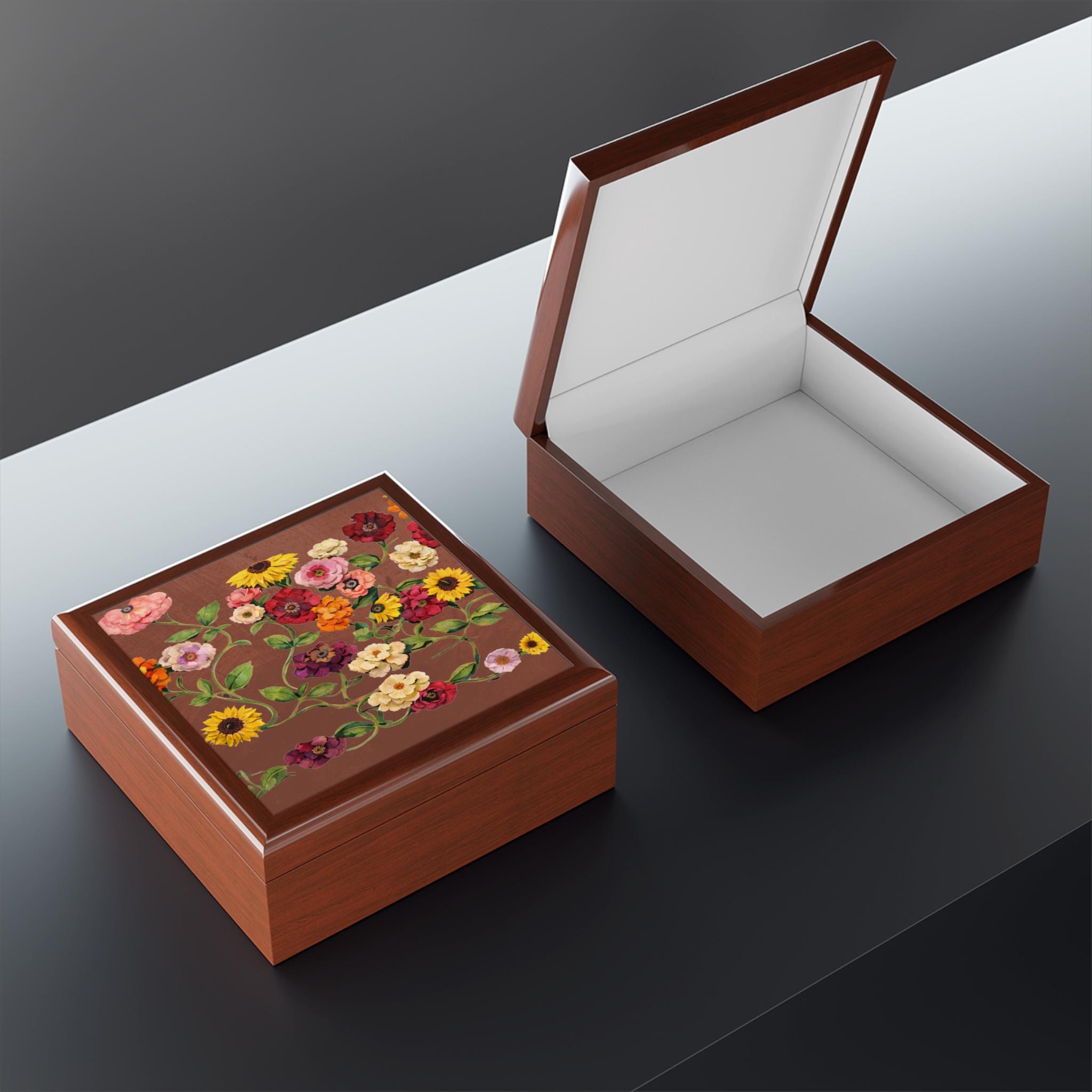 TS Lover Era Floral Ceramic Jewelry Box