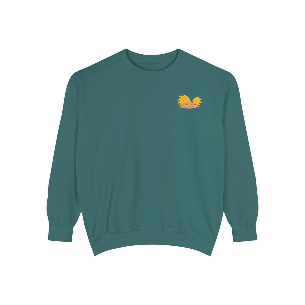 90s Cartoon Inspired Arnold Helga Sweatshirt
