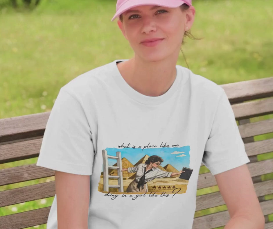 Evelyn Librarian Tee